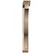 Ekena Millwork Funston Traditional Smooth Bracket w/ Offset Brace, Douglas Fir, 5 1/2"W x 46"D x 46"H BKT0604X46X46FST01SDF - alternate 4